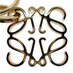 Loewe Anagram Key Ring 111.25.203 Holder Metal Gold — view 2