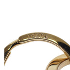 Loewe Anagram Key Ring 111.25.203 Holder Metal Gold — view 5