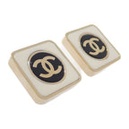 Chanel CC Square Coco Mark Fine Ab9777 Earrings Metal Gold B23 C — view 3