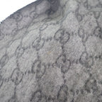 Gucci GG Pattern Scarf Cashmere Gray — view 5