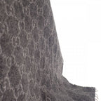 Gucci GG Pattern Scarf Cashmere Gray — view 6