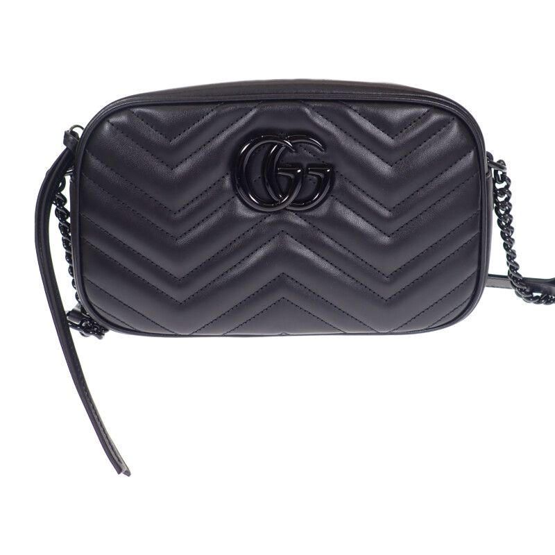 Gucci GG Marmont Small Shoulder Bag Dtdhv 1000 Chain Leather — view 3