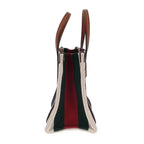 Gucci Interlocking G Mini Tote Bag 2-Way Shoulder Canvas Leather — view 4