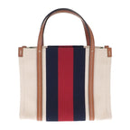 Gucci Interlocking G Mini Tote Bag 2-Way Shoulder Canvas Leather — view 3