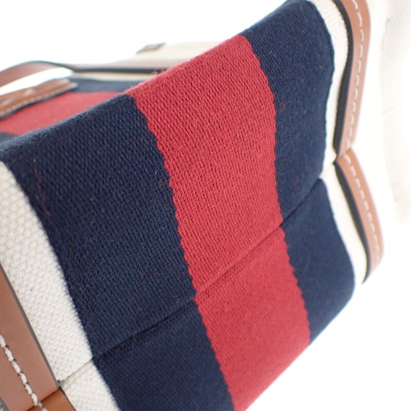Gucci Interlocking G Mini Tote Bag 2-Way Shoulder Canvas Leather — view 9