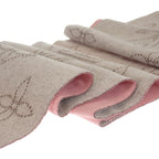 Louis Vuitton Flight Mode Mahina Scarf Cashmere Wool Silk Grey Rose — view 4