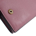 Christian Dior Saddle Compact Wallet S5653 Cceh Trifold Goatskin Lavender — view 8