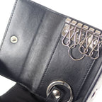 Gucci GG Embossed 6-stack 1 W3 An 1000 key Case Leather Black Silver — view 7