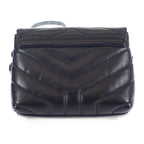Saint Laurent Lou Loulou Toy Bag dv708 1000 Shoulder Calf Black — view 3