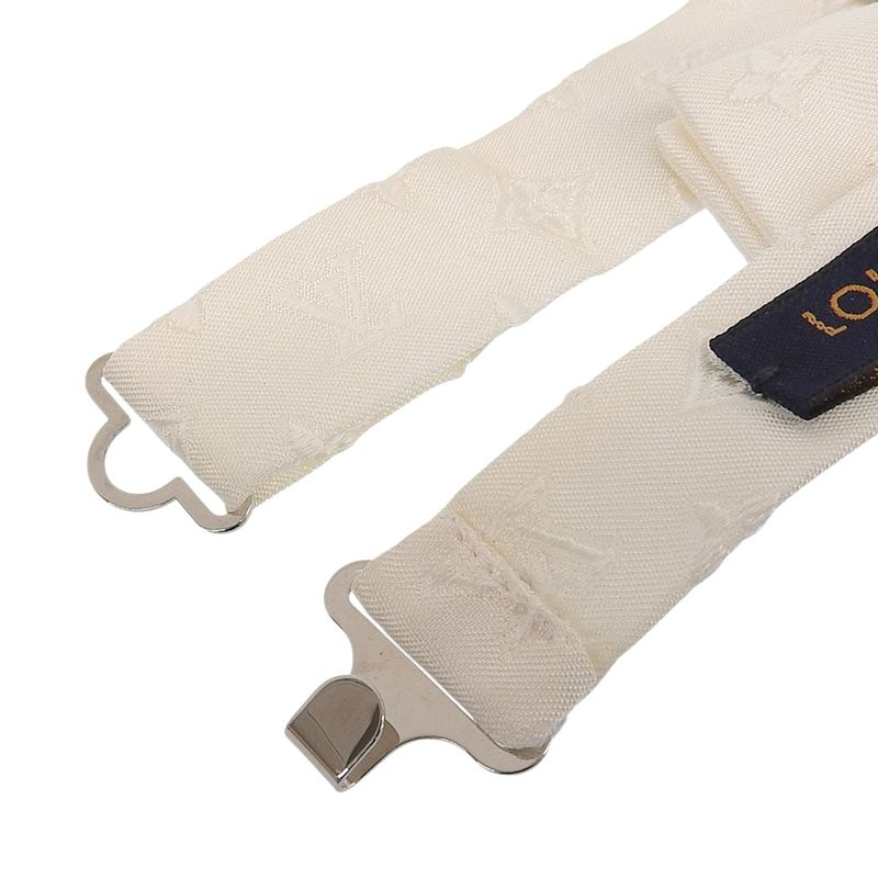 Louis Vuitton Noupapillon Jacquard 100% Silk Monogram Bow — view 4