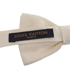 Louis Vuitton Noupapillon Jacquard 100% Silk Monogram Bow — view 7