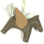 Hermes Charm Pegase Pegasus PM Ano Milo Bizcui Etoupe Brownish — view 6