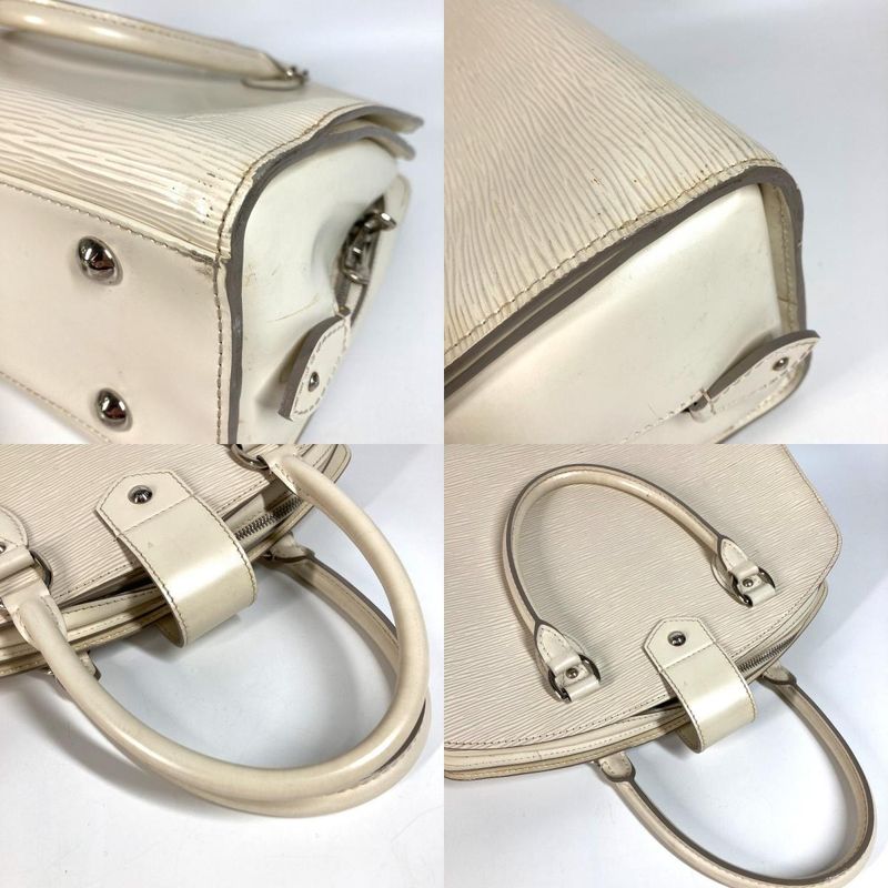 Louis Vuitton Handbag Pont Neuf GM M5904 J Epi Leather Ivoire White — view 7