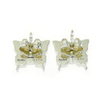 Gucci Silver Butterfly Earrings 3.6 g 925 Engraved — view 5