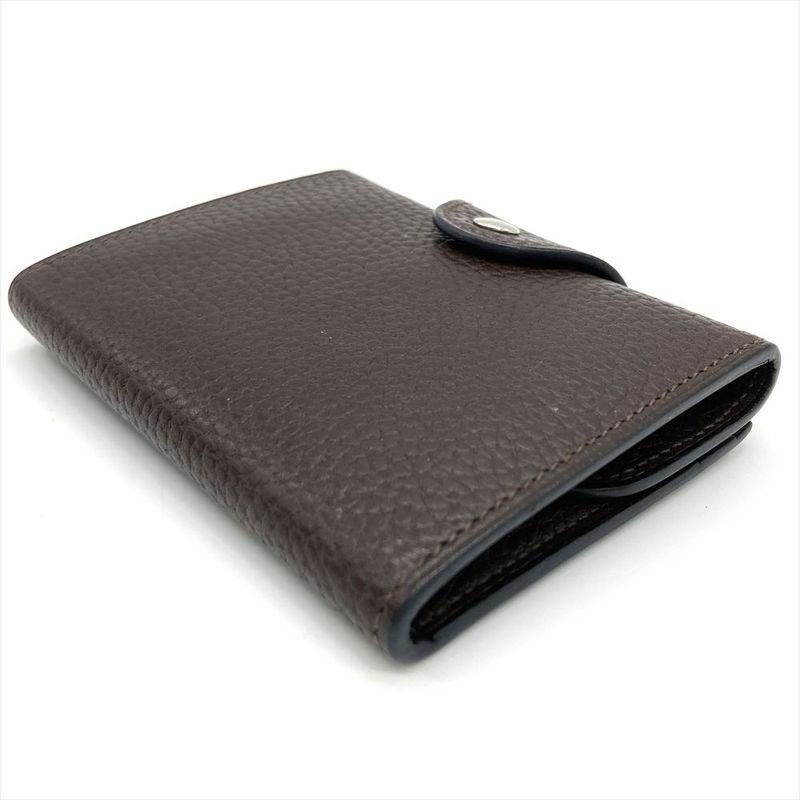 Hermes Iliade Gallop De Compact Wallet Bifold Vache Engraved B Brown — view 3