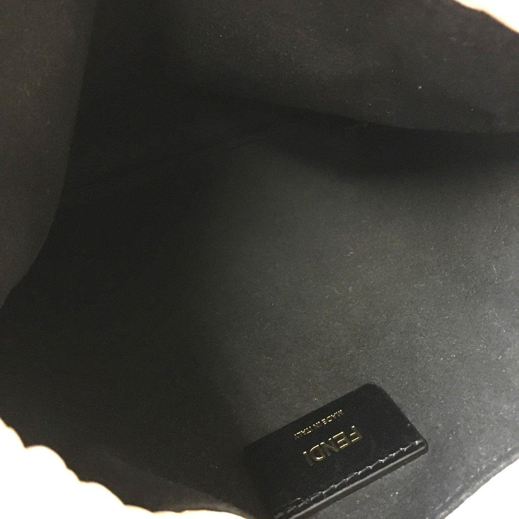 Fendi Slim Clutch Leather 8 Bt337 Pink — view 4