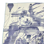 Hermes Carre 90 Scarf Silk Hippopolis UGO Gattoni Ipopolis — view 3
