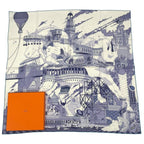 Hermes Carre 90 Scarf Silk Hippopolis UGO Gattoni Ipopolis — view 2