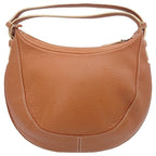Loewe 2-Way Shoulder Bag Handbag Logo Shape Push Leather Round — view 2