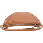 Loewe 2-Way Shoulder Bag Handbag Logo Shape Push Leather Round — view 7