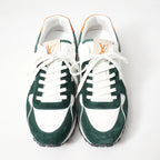 Louis Vuitton Runaway Sneakers Size 7 Monogram Low Cut Suede 2023 — view 4