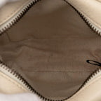 Gucci Logo Print Ivory Leather — view 4