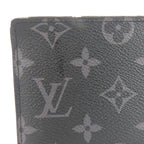 Louis Vuitton Billfold Portefeuille Monogram Eclipse Black Small Fold — view 5