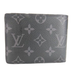 Louis Vuitton Billfold Portefeuille Monogram Eclipse Black Small Fold — view 2