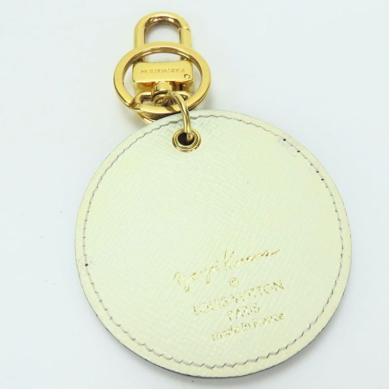 Louis Vuitton Key Holder Porte Cles Monogram Pumpkin Dot Bronze Yayoi Kusama — view 6
