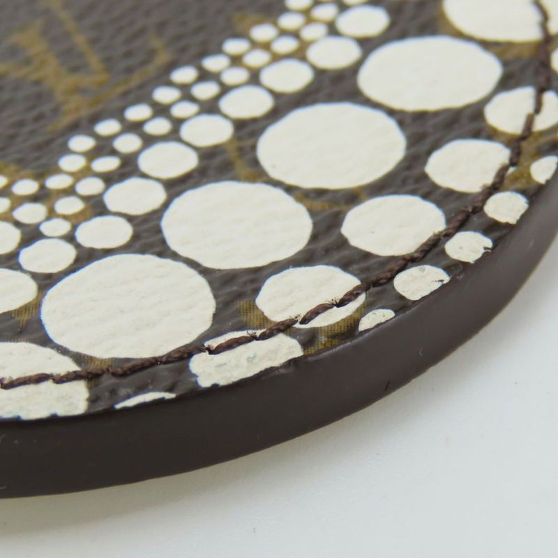 Louis Vuitton Key Holder Porte Cles Monogram Pumpkin Dot Bronze Yayoi Kusama — view 3