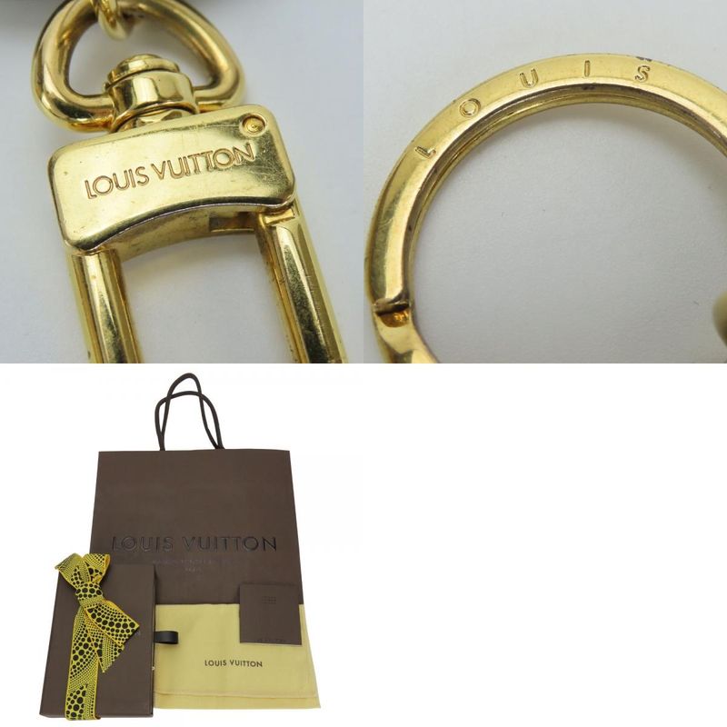 Louis Vuitton Key Holder Porte Cles Monogram Pumpkin Dot Bronze — view 9