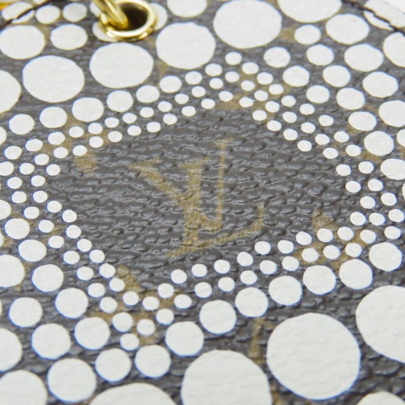 Louis Vuitton Key Holder Porte Cles Monogram Pumpkin Dot Bronze Yayoi Kusama — view 2