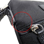 Gucci Bag Women Men Brand Shoulder GG Nylon Black Mini — view 8