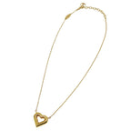Louis Vuitton Necklace &V Heart Gold Accessory — view 3