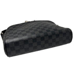 Louis Vuitton Shoulder Bag Damier Graphite Diton PM Black Gray — view 9