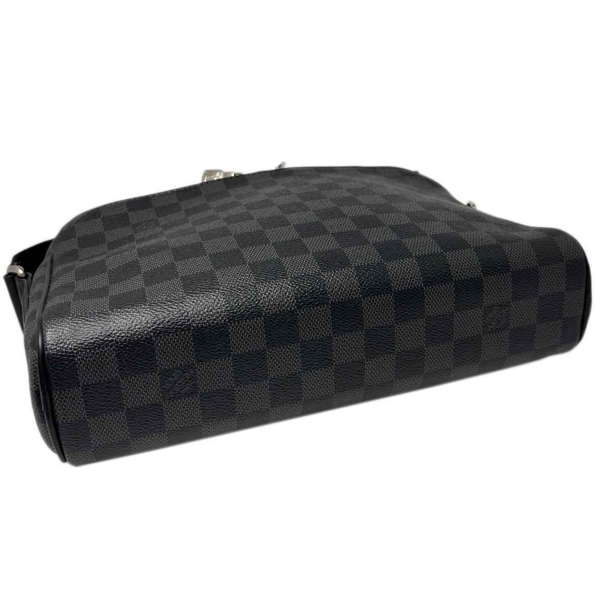 Louis Vuitton Shoulder Bag Damier Graphite Diton PM Black Gray — view 9
