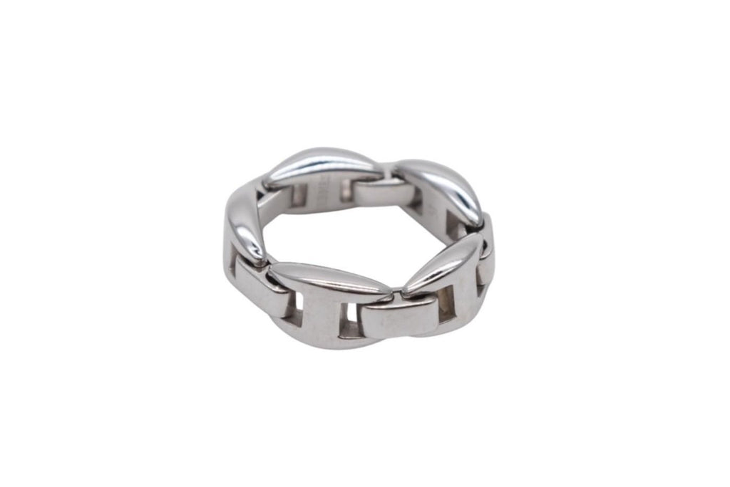 Hermes Ring Vintage Luna Park 925 Sterling Silver — view 4