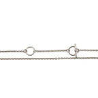 Hermes Necklace Mini Mayon PM Metal Silver Black Pendant Accessory — view 7