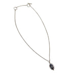 Hermes Necklace Mini Mayon PM Metal Silver Black Pendant Accessory — view 4