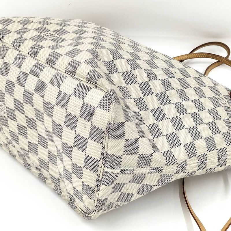Louis Vuitton Tote Bag Neverfull MM Damier Azur — view 5