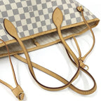 Louis Vuitton Tote Bag Neverfull MM Damier Azur — view 6