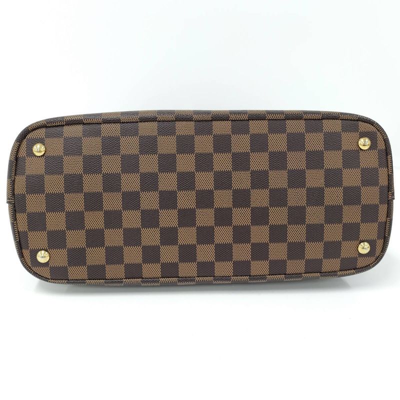 Louis Vuitton Kensington Beau Ring 2-Way Handbag Damier Ebene — view 7