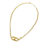 Celine Necklace Triomphe Gold 2 Strand Accessories — view 3