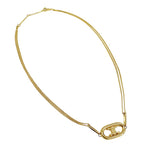 Celine Necklace Triomphe Gold 2 Strand Accessories — view 4