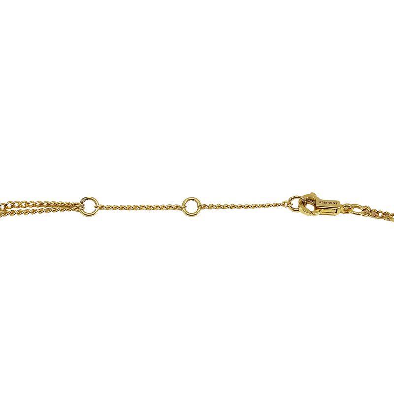 Celine Necklace Triomphe Gold 2 Strand Accessories — view 7