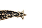 Chanel Brooch Shooting Star CC Logo Cambon Resin Metal Gold Black — view 6