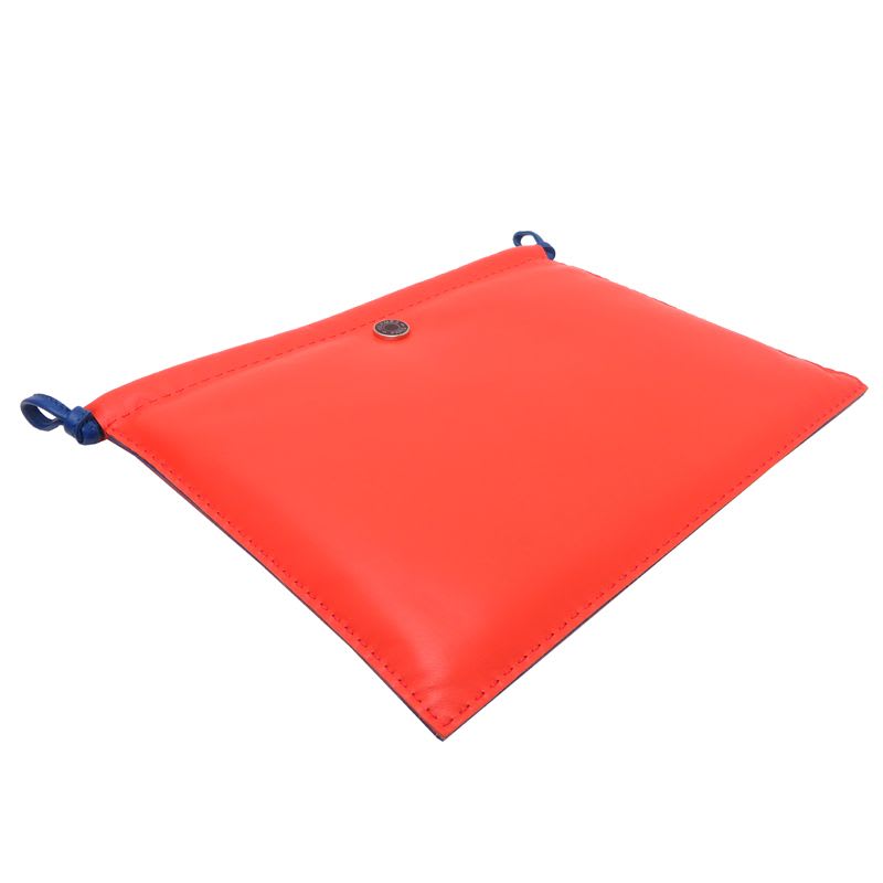 Hermes Avalon Orange Pouch — view 4