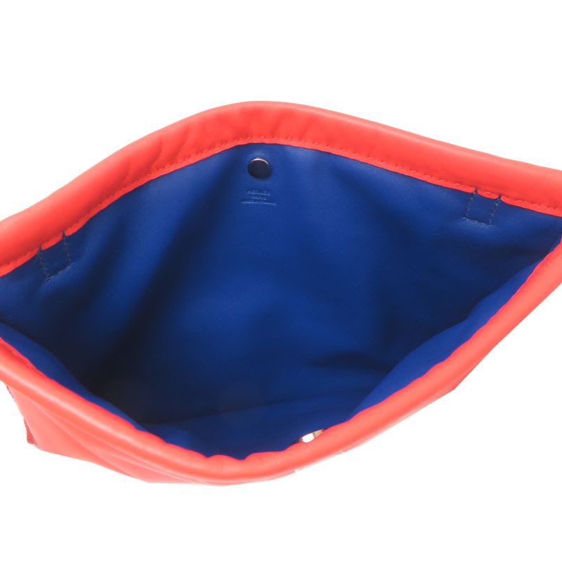 Hermes Avalon Orange Pouch — view 6