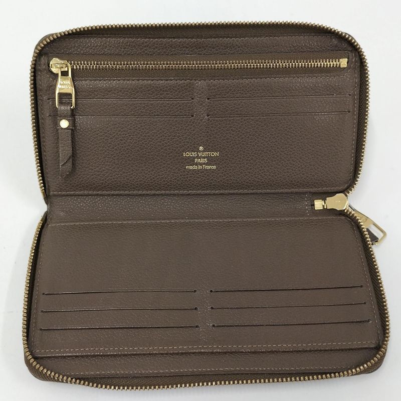 Louis Vuitton Round Zipper Long Wallet Portefeuille Su Cles Set Ron Monogram — view 2