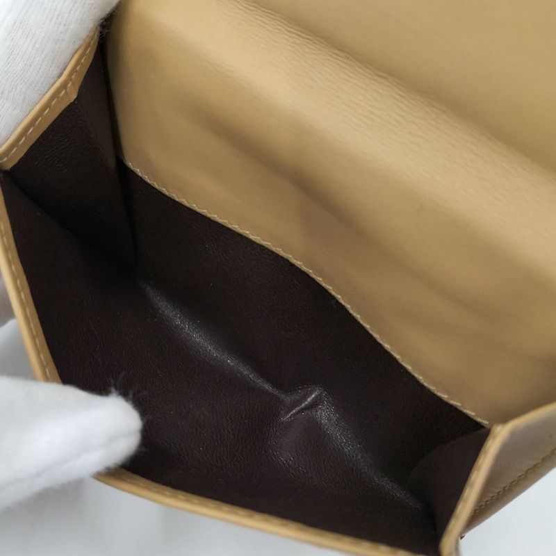 Gucci Bifold Wallet Leather Beige — view 7